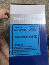 Premium Cyan Toner Cartridge Replacement Brother TN316 - TN376 CARTRIDGE picture