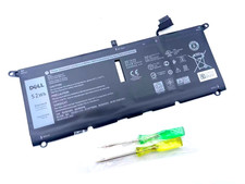 NEW OEM 52Wh DXGH8 Battery For Dell XPS 13 9370 9380 Series 0H754V 0V48RM P82G picture