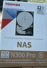 Toshiba N300 Pro 12TB 3.5 inch Internal Hard Drive CMR SATA 6 Gb/s 7200 RPM 512  picture