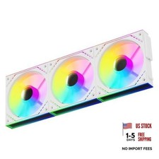 TR Thermalright TL-M12QW-S X3 120mm ARGB PC Fans, Triple Pack, Infinity White picture