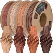 OVV3D Wood 3D Printer Filament Bundle, Wood PLA Filament 1.75mm Bundle, Add More picture