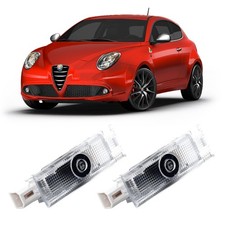 TFSOTLY Never Fade Alfa Romeo Door Light Logo, Projection Ghost Shadow Welcome picture