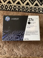 Genuine HP 27x Black Toner Cartridge High-Yield Sealed C4127X Laserjet 4000 4050 picture