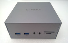 TOTU TT-DC001A USB C Triple Monitor Dock 4K DP Dual HDMI SD Card Reader NO POWER picture