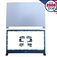 New For MSI Sword 15/Katana GF66 A11UE 11UD A12UE MS-1581 Back Cover+Bezel+Hinge picture