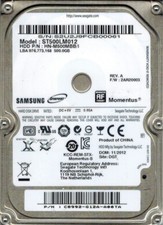 Samsung ST500LM012 HN-M500MBB/I P/N: C8992-G12A-A00TA F/W: 2AR20003 picture