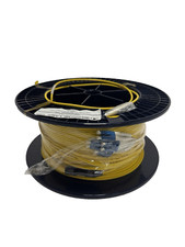 Fiber Optic Wire 12 Pin 8 Fiber, OS2 MTP-LC 50 Meter / 150 Feet picture