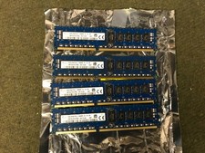 SkHynix HMT351R7CFR8C-H9 4GB DDR3-1333Mhz PC3-10600 RDIMM Server Memory RAM QTY4 picture