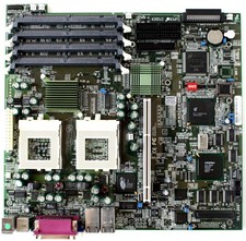 Motherboard, supermicro 370der,  rev.1.1, dual skt 370, scsi 68 pin picture