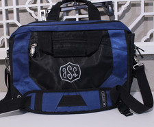 OGIO Corporate City Corp Messenger Bag Laptop Computer Bag Blue Black 18x14x6 picture