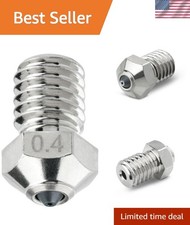 Tungsten Carbide Nozzle 0.4mm for E3D V6 Hotend, Prusa i3 MK3S / MINI, Anycub... picture