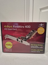 Vantec UGT-FW050 4-Port Firewire 400 PCI Host Card - BRAND NEW/SEALED picture