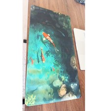 Koi Fish Pond Large Gaming Mouse Pad 23.6