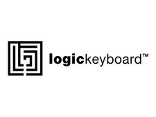 Logic Keyboard XL Print PC Slim Line Black Keyboard Keyboard LKB-LPWB-BJPU-DE picture