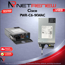Cisco PWR-C6-1KWAC Power Supply  Platinum picture