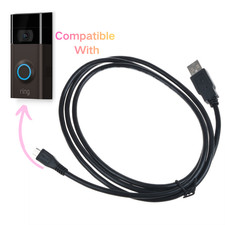 USB Charger for Ring Enabled Ring Video Doorbell 2/3/Plus / 4 (2020 Release) picture