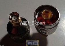 1x RP-SMA Male/Female To N Male / Female Jack Plug COAX RF Connector Adapter USA picture