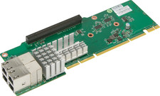 Supermicro AOC-2UR6N4-I4XT 2U Ultra 4port 10G RJ45,1x PCI-E 3.0 x16,4 NVME ports picture