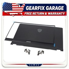 LCD Cover Bezel Hinges Black For MSI GE66 Vector GP66 MS-1541 MS-1542 MS-1543 picture