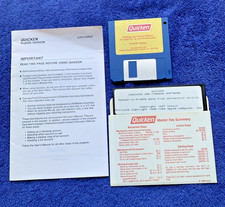 Vintage Quicken by Intuit; 1987 3.5