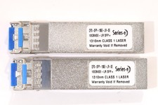 Lot of 2 Juniper 10GbE SFP+ 1310nm Duplex LC Transceiver P/N: QFX-SFP-10GE-LR-SE picture