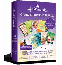 Hallmark Card Studio Deluxe, 2026, 2-DVDs, BOXED Win 11 and earlier picture
