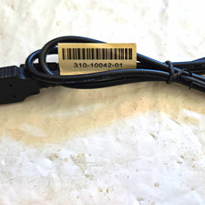 USB Type A Male to USB Type A Male 3ft Black Round Cable 310-10042-01 picture