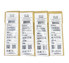 (Lot of 4) Genuine Cisco GLC-TE 1000BASE-T SFP Copper Transceiver Module RJ-45 picture