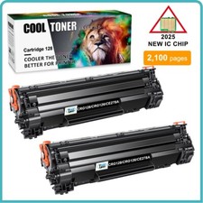 2-Pack High Yield Black CRG128 Toner For Canon 128 ImageCLASS D550 D530 MF4880dw picture