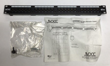 OCC DCC24B/GBASET21 Patch Panel, 24 Port Telco 568B new picture