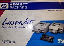 GENUINE SEALED Hewlett Packard LaserJet Toner Cartridge Model: 92295A 95A picture