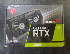 MSI GeForce RTX 3050 Gaming 6GB GDDR6 Graphics Card Dual Fan PCIe 4.0 Sealed picture