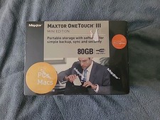 NEW & Sealed Maxtor OneTouch III Mini Edition 80GB External Hard Drive USB picture