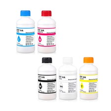 5x250ML Water Based Transfer Pigment Ink for A3 A4 Film Printer Transfer Machine picture