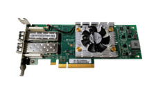 Lenovo Qlogic QLE2662-LNVX Dual Port 16Gb SFP HBA 00Y3344 Half Height w/ SFPs picture