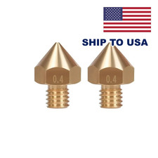 Nozzle 0.4Mm UM2 Brass Nozzle 3D Printer Parts Extruder Print Head Nozzle for 3D picture