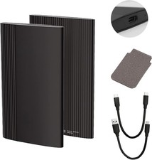 External Solid State Drive USB 3.2 Gen2, 1TB SSD External Hard Drive with C to A picture