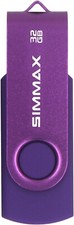 32GB Memory Stick USB 2.0 Flash Drives Swivel Thumb Drive Pen Drive 32GB Purple picture
