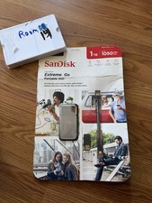 SanDisk - Extreme Portable 1TB External USB-C NVMe SSD picture