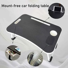 Wireless Charging Foldable Laptop Table-black picture