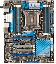 For Asus P9X79 DELUXE Motherboard DDR3 LGA2011 ATX Mainboard 64GB Tested OK picture