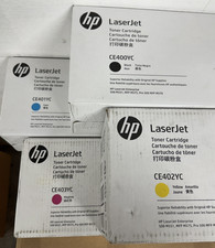 NEW OEM HP 507X Toner Set (CE400YC CE401YC CE402YC CE403YC) - Genuine Sealed picture