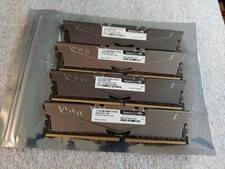 Set 4 Tested GOOD TeamGroup VulcanZ 4x 8GB DDR4 3000 Gaming PC RAM DIMM 32GB XMP picture