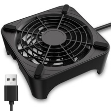 X1 USB Cooling Fan, 18dB Ultra Quiet 120mm USB Computer Fan with Built-in Cab... picture