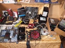 Large Computer Parts Lot, Graphics Card, Asus Motherboard ,Ryzen 7  [read] picture