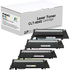 4-Pack CLT-404S Toner Compatible for Samsung CLT 404S Xpress C480 C430W SL-C430W picture