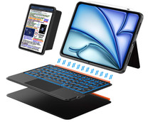 Keyboard Case for iPad Air 11 inch (2026/2025/2024)&Pro 11, Magnetic Detach picture
