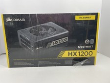 Crosair HX1200 80 PLUS PLATINUM Certified 1200W Fully Modular Power Supply NISB picture