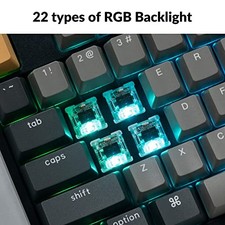 KEYCHRON C2 PRO WIRED QMK/VIA MECHANICAL KEYBOARD FULL SIZE -  BROWN SWITCH picture