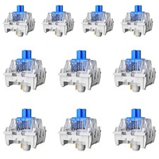 ZhouWang 72PCS Blue Click Switch,Clicker for 3D Prints 72Pcs, Blue(Clicky) picture